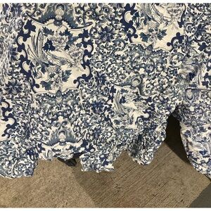 SOLD:   Euro sham 
Ralph Lauren Porcelain pattern